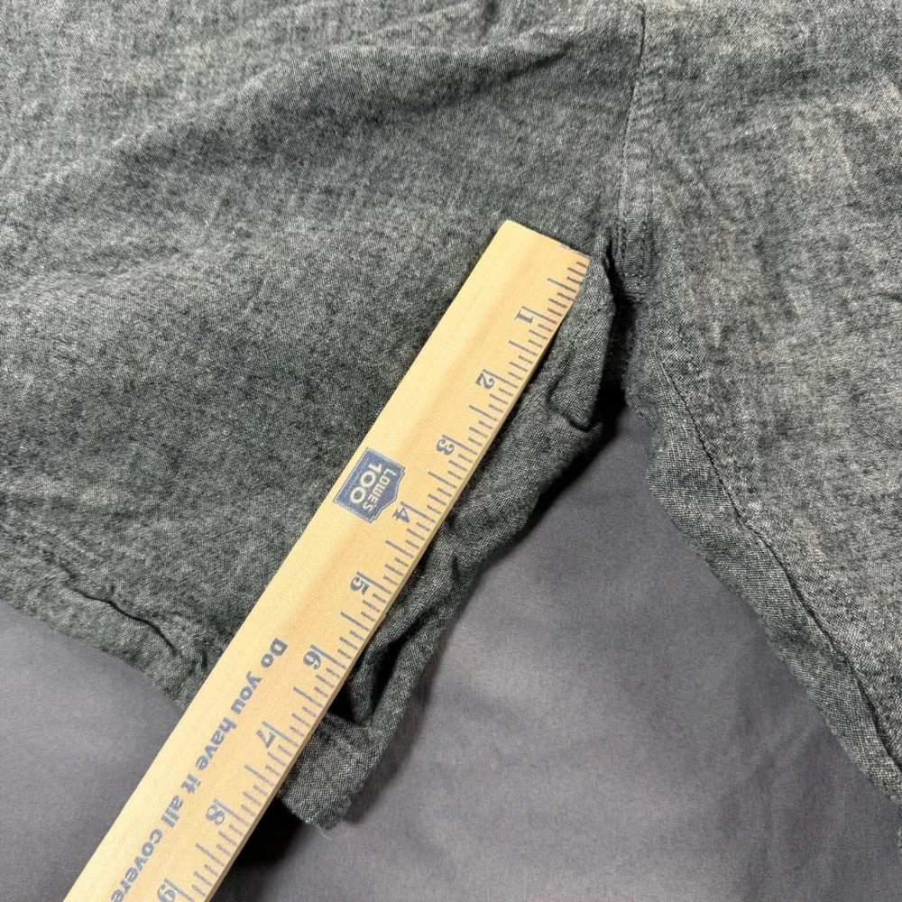 Lucky Brand Mens Saturday Stretch Gray Heathered Flat Front Shorts 38 7MD2192